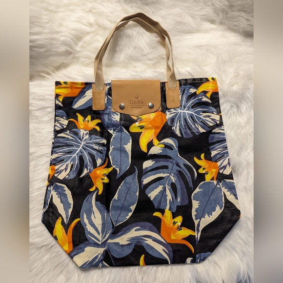 Lulea Handbags - NWT Lulea Floral Bag Tote. Handmade from Kenya